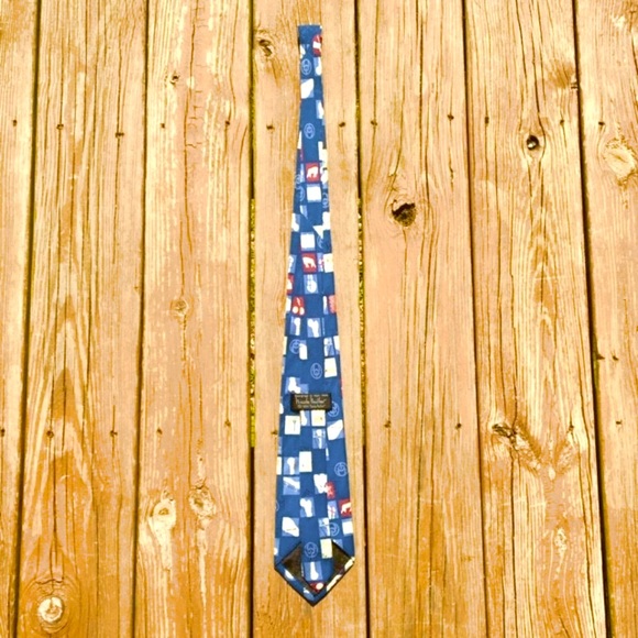 Nicole Miller Medical Dr vintage 90s tie 1990s - Picture 2 of 5
